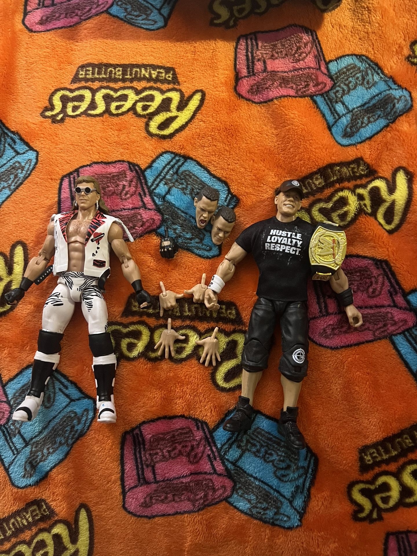 Wwe Figures John Cena Ultimate Edition 20 And HBK