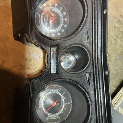 1969 Chevelle Instrument Panel And Wiring Harness