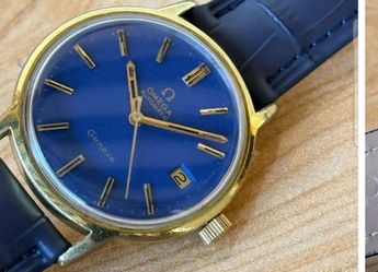 Vintage Omega geneve 166.0163 cal 1010 automatic 35mm