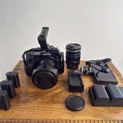 Fujifilm XH2-S With Lenses And Filmmaking Kit