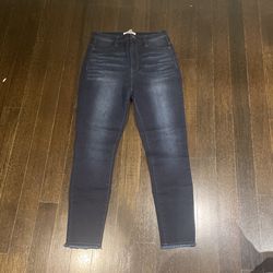 Dark Blue Denim Jeans