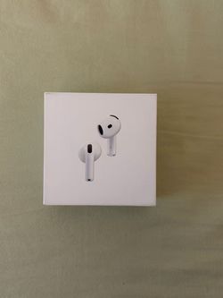 Brand New Apple AirPods (4th Gen) With Active Noice Cancellation In Box Unopened
