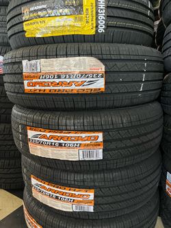 📲✔️235/70/16 vendo set de llantas nuevas arroyo