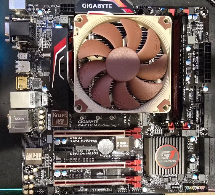 Gigabyte Z170MX Gaming 5 + i7-6700K + 16GB DDR4 Kingston HyperX Savage