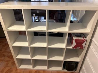 Shelf, Storage, Cube, Organizer, White