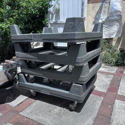 Uline Plastic Bin Dolly