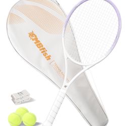 MBFISH Tennis Racket With Case And Balls
