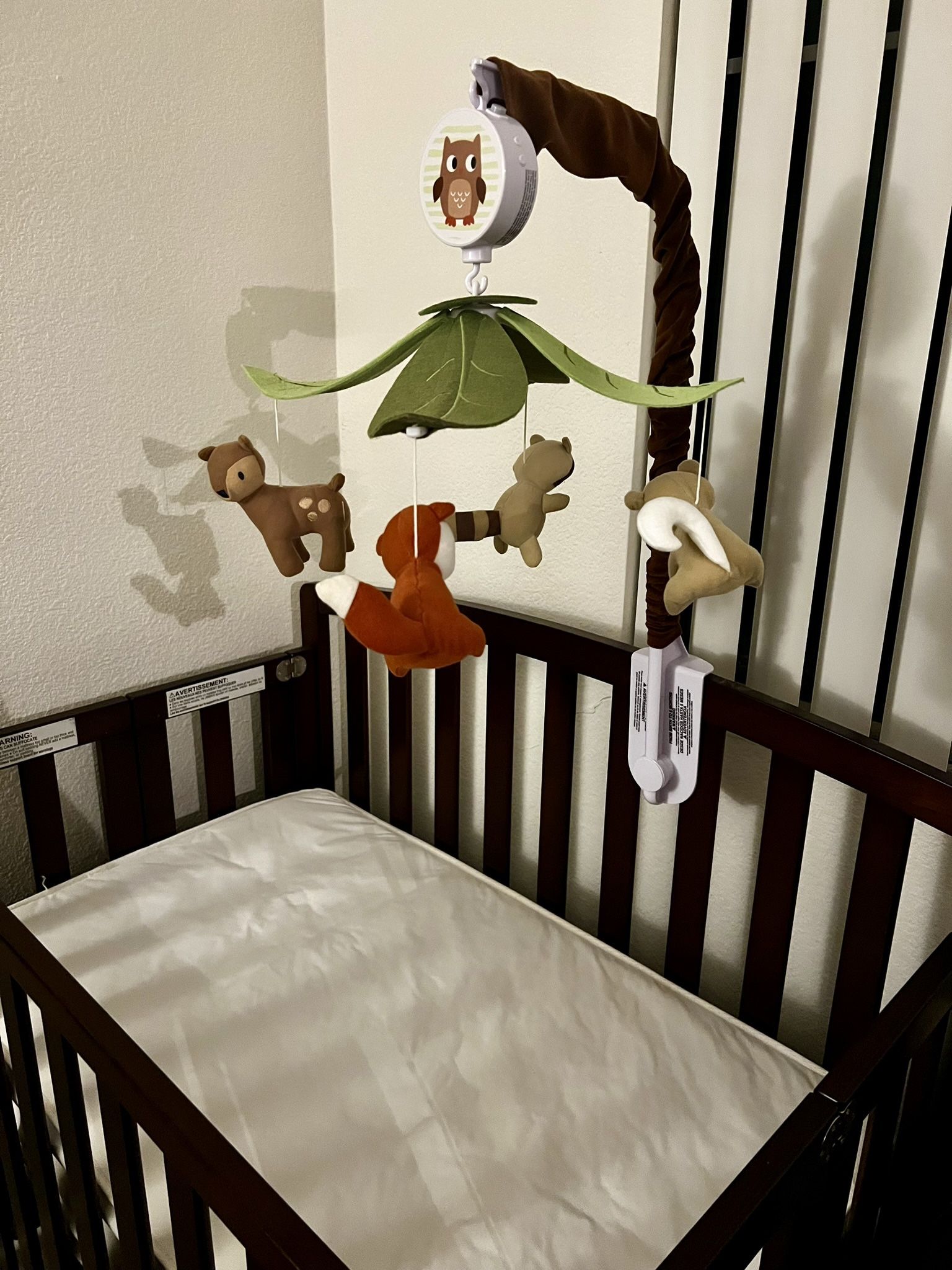 DaVinci Dylan 3-in-1 Mini Crib and Twin Bed - Espresso