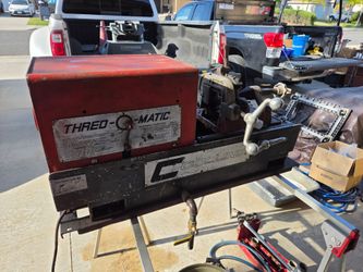 Collins Thread O Matic pipe machine for sale