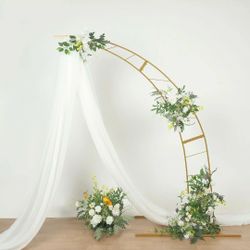 Gold Metal Flower/ Ballon Frame