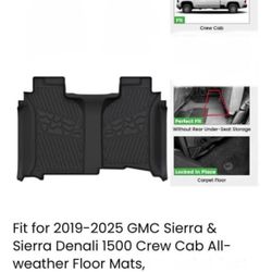 GMC/Chevy Rear Floor Mat
