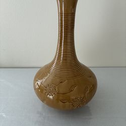 Vase Mustard color Ceramic Vase