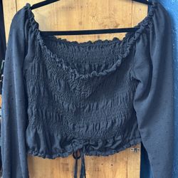 SHEIN Curve Plus Crop Top