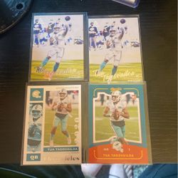 Football Card Tua Lot Rc