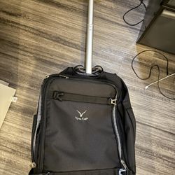 Convertible Wheeled Laptop Carry-On Bag (42L) - Hynes Eagle - Black