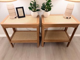 NEW Rattan Night stands
