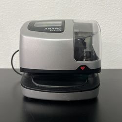 Amano PIX-55 Electronic Atomic Employee Punch Time Clock (No Key)