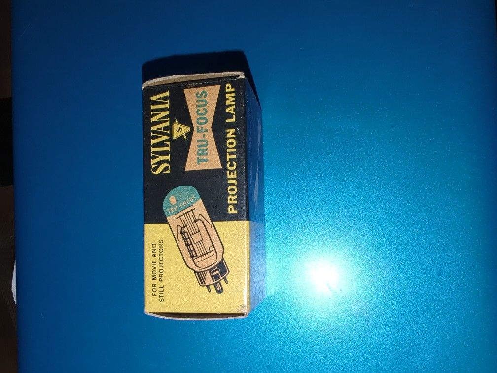 Vintage Sylvania Projection Lamp. See Description For Details