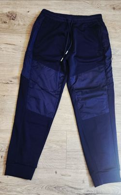 Sergio Tacchini mixed-media panels sweatpants