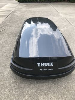 Thule Atlantis 1800 XL Roof Cargo Bin for Sale in Macomb MI OfferUp