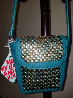 Blue purse