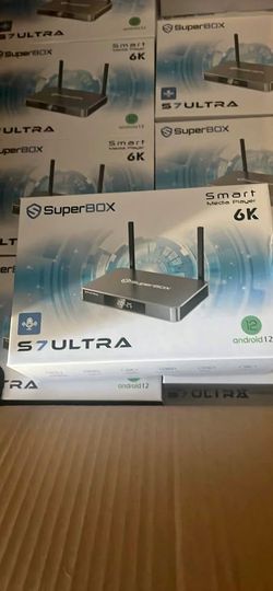 SUPERBOX • VSEEBOX • S7 MAX • S7 PRO • S7 ULTRA • V6 PLUS • V6 MAX • ELITE ULTRA SMART TV BOX • STREAMING DEVICE • 4K MEDIA PLAYER • ANDROID TV BOX •