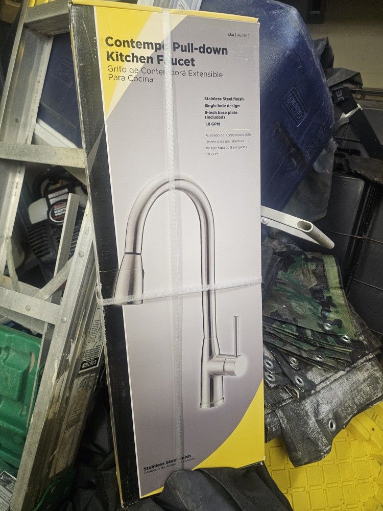 Stainless Steel Kitchen Faucet