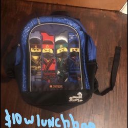 Ninjago Backpack And Lunch Bag