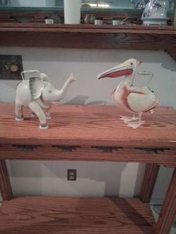 Collectable Watering Cans Elephant and Pelican