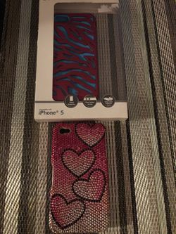 iPhone 5y 4 covers $5