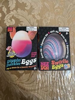 Needoh Swirlie Egg & Dippin Dazzler Set