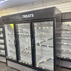 Three door freezer