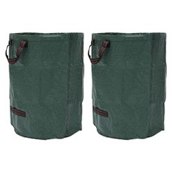 80 Gal Large Reusable Yard Bags (2 pack)