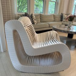 Seatbelt Rocker Chairs.  Set Of Two