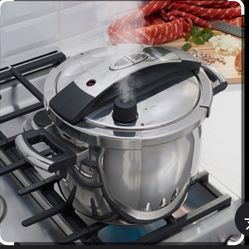 Princess House Patty - Classic 8-Qt. Easy-Close Pressure Cooker