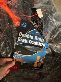 Double Ring Crab Pots (x2)
