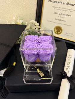 Graduation Rose Tassel Keepsake