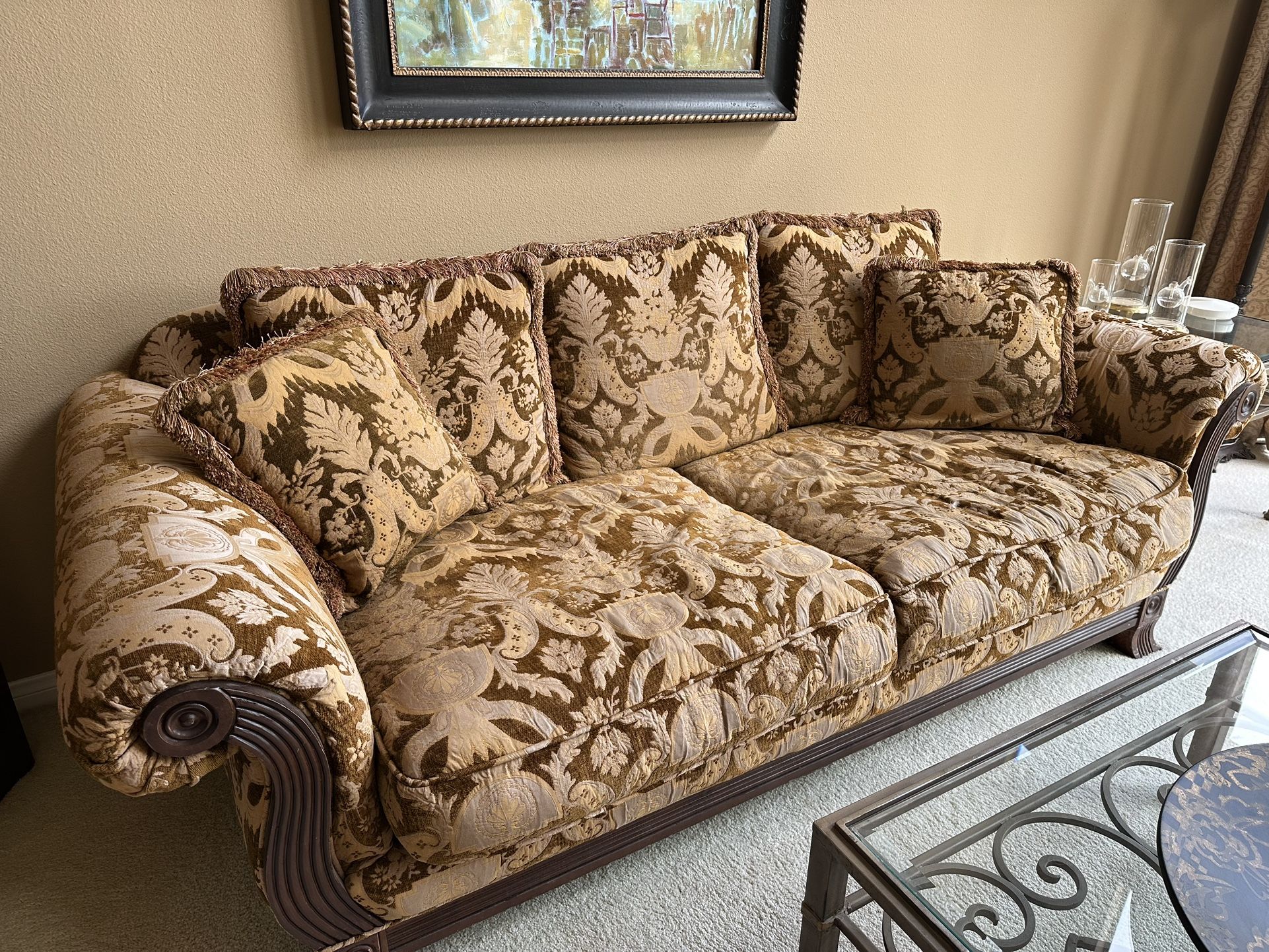 Designer Down Sofa