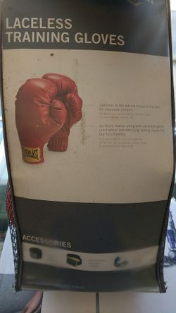 Everlast Laceless training boxing gloves