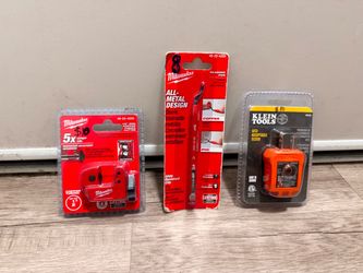 Milwaukee & Klein Tools 3-Piece Tool Bundle