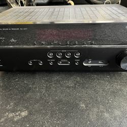 Yamaha RX-V477 Receiver With Sony Surround Sound Speakers And Bass For Sale