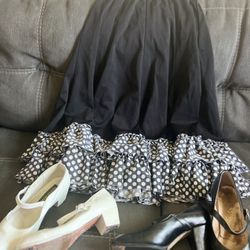 Flamenco Practice Skirt