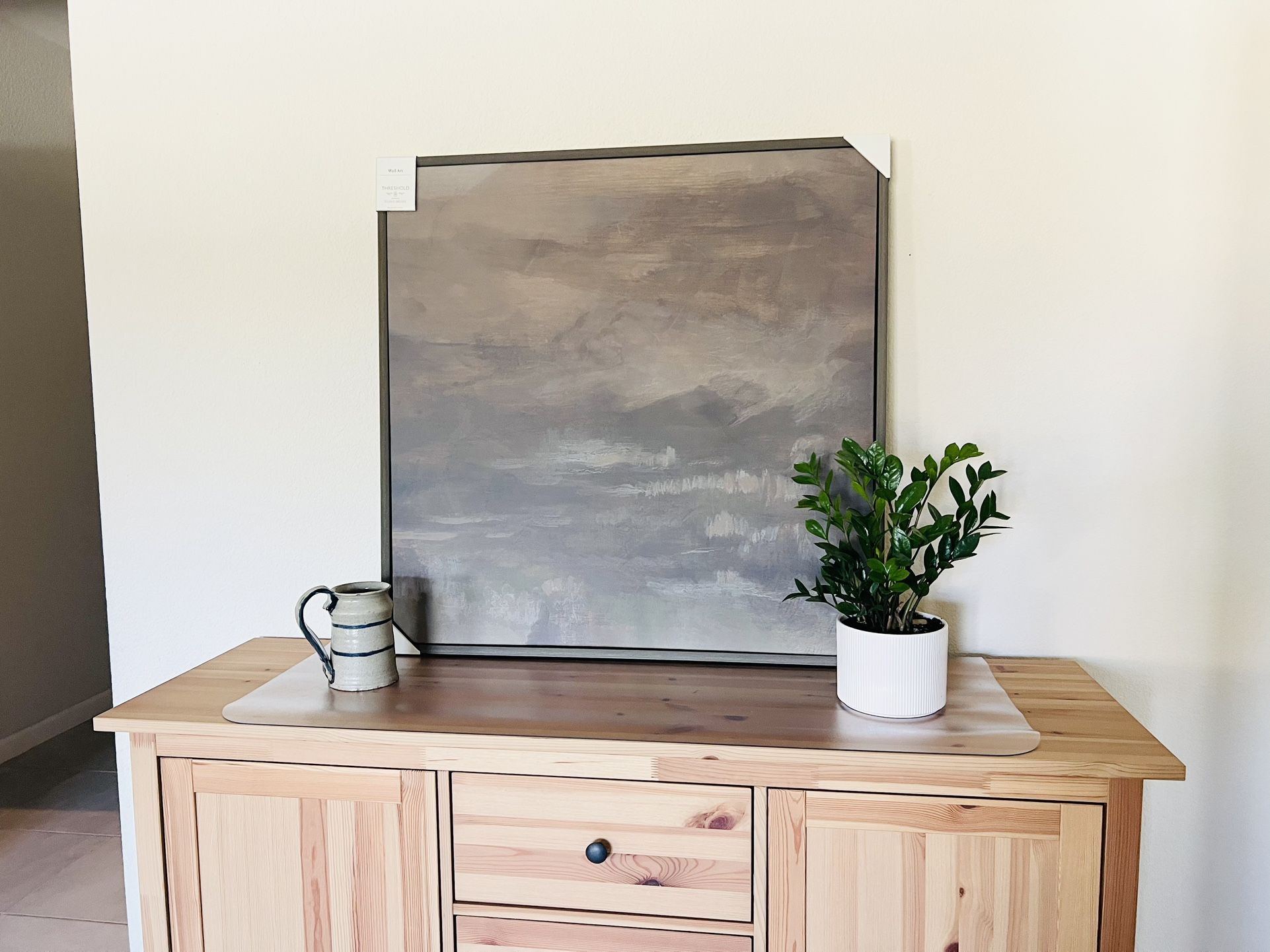 Canvas, New In Box, Threshold, 36” X 36”