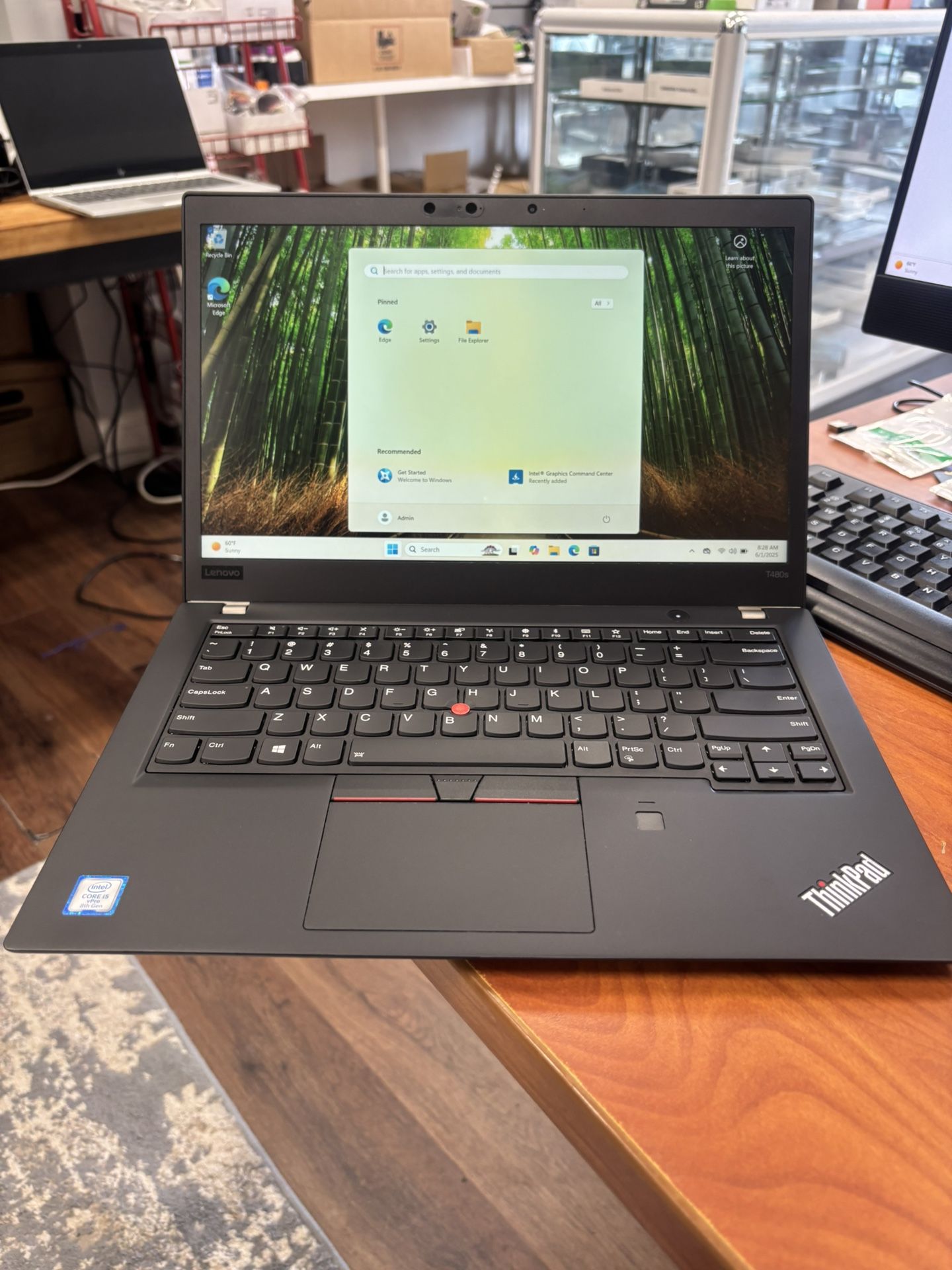 Lenovo ThinkPad T480s, Touchscreen Core i5 8th Gen, 16gb ram, 256gb SSD, Windows 11 Pro, charger. Price is firm $225