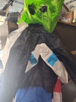 Inflatable alien costume