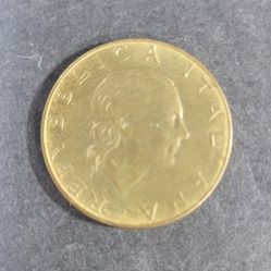 1973 200 Lire Coin 