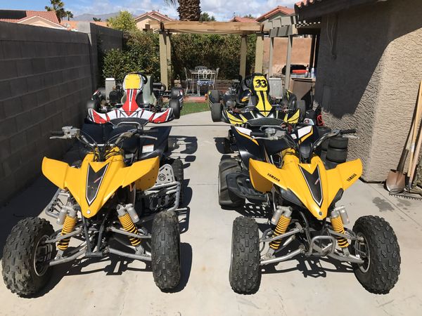 Two 2005 atv yamaha 450