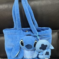 Stitch bag with additional stitch keychain
