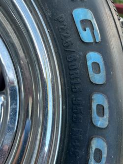 15” Classic Muscle Car —New 4 BFG tires mounted on 4 Crager wheel rims and ballanced