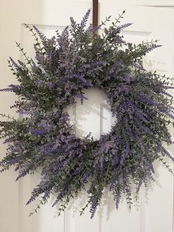 Lavender and Eucalyptus Wreath